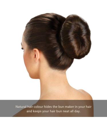Magic Hair Bun Maker Fast & Easy Donut Bun Maker DIY French Twist Bun Shaper for Girls Women (Blonde Light Brown Brown) - Buy Online on SooperMarket.com