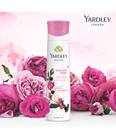 English Rose Yardley Body Spray 151ml - Buy Online on SooperMarket.com