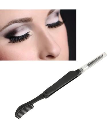 Double Head Eyebrow Eyelash Shaper with a Comb and a Brush Folding Portable Eyelash Comb Eyebrow Brush Professional Eye Brow Brush and Spoolie Brush Set for Women Girls - Buy Online on SooperMarket.com