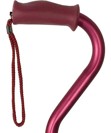 PCP Cane Hand Grip Replacement Medium-Firm Split Rubber Palm Cane Grips Red - Buy Online on SooperMarket.com