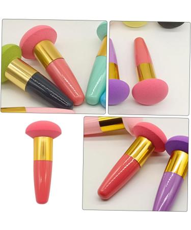 FOYTOKI Beauty Egg Brush Pen Make up Sponges Foundation Sponges with Handle Foundation Sponge Makeup Sponges for Concealer Blending Sponges for Makeup Sponges with Handle - Buy Online on SooperMarket.com