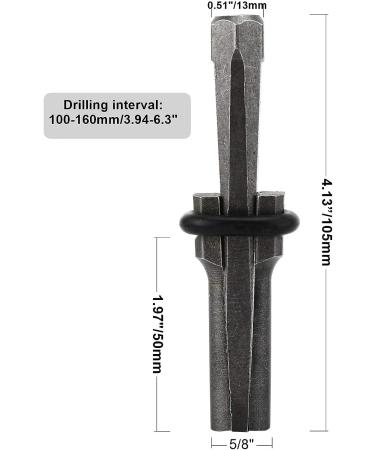 HighFree 10PCS Rock Wedge & Feather Shims 5/8 Concrete Marble Granite Splitting Hand Tools - Buy Online on SooperMarket.com