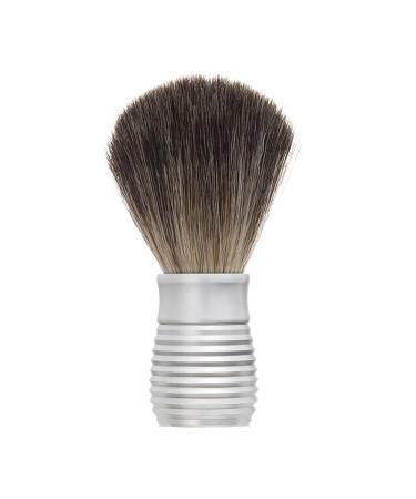 Razor Brush for Beard Care | Practical Hair & Beard Brush | Matt Silver Shaving Tool for Men - Buy Online on SooperMarket.com