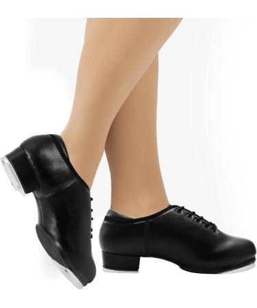 Child Tap Shoes Split Sole Unisex Dance - 5.5 Big Kid Black - Buy Online on SooperMarket.com