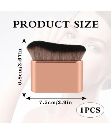 NPQ 1 Pcs Brown Large Tanning Brush Body Makeup Brush Self Tanner Brush for Body Kabuki Foundation Brush Body Brush Makeup & Gloss Applicator Professional Finish Soft & Velvety Bristles - Buy Online on SooperMarket.com
