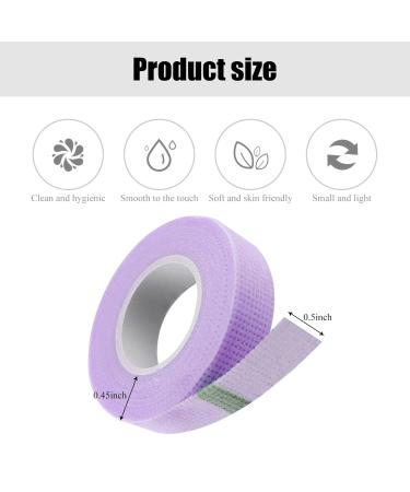 3 Rolls Lash Tape - Adhesive Eyelash Tapes for Lash Extensions | Micropore Makeup Tape (9m Each Roll Purple) - International Shipping Available - Buy Online on SooperMarket.com