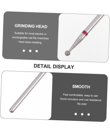 FOYTOKI for sanding head manicure wisking tool electric acrilic nails kit ceramics tools nail drill bits replacement nail drill heads pedicure drill bit nail drills nail care tools suite - Buy Online on SooperMarket.com