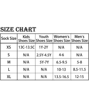 CWVLC Soccer Socks - Team Sport Knee High Socks for Adult Youth Kids | 3-Pair Black Medium - Buy Online on SooperMarket.com