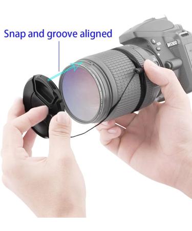 49mm Lens Cap Cover for Canon EOS M50 EF-M 15-45mm STM Lens - 3 Pack - Buy Online on SooperMarket.com