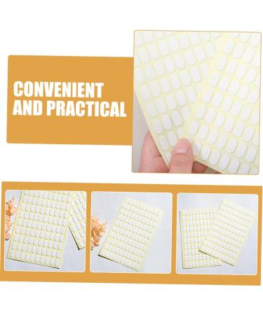 HAPINARY 6 Sheets Nail Pad Double-sided Tape Transparent Stickers Nail Stickers for Press Ons Nail Stickers for Nail Art Nail Art Stickers Nail Stand Stickers White Double Sided Tape - Buy Online on SooperMarket.com