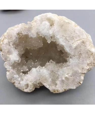 Natural Crystal Rough Raw Agate White Agate Geodes Wholesale Large Natural Crystal Stone for 1PC - Buy Online on SooperMarket.com