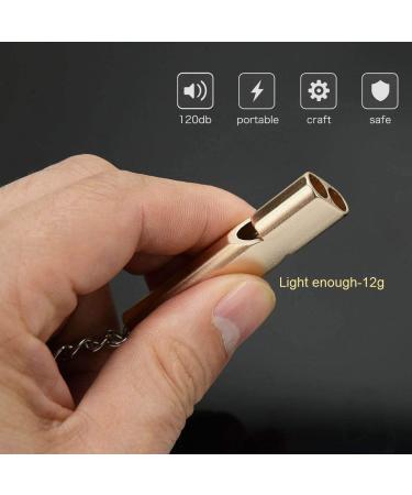 Triller Pipe Set - Emergency Signal Whistle with Key Rings for Kids | 2-Piece Trilling Whistle for School Gym Camping & Hiking - Life-Saving Safety Gear - Buy Online on SooperMarket.com