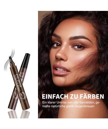 Wuiil Waterproof Eyebrow Pencil - Perfect for Beginners & Professionals | Effortless Dark Brown Brows | Ideal for Welding Festivals - Buy Online on SooperMarket.com