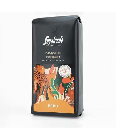 Segafredo Zanetti Whole Bean Single Origin Per 100% Arabica - 1 KG Pack - Recommended by the Barista - Selected Roasted Coffee Beans Nuances of Citrus Nuts and Caramel
