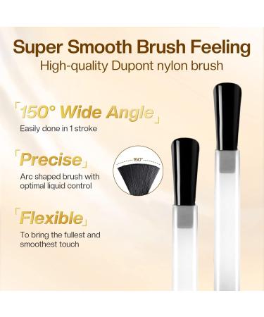 Modelones Gel Nail Polish Top and Base Set - 2x15ml No Wipe Kit for Long Lasting Glossy Manicure - Buy Online on SooperMarket.com