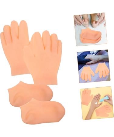 HAPINARY Moisturising Socks 1 Set Sole of Foot moisturizing Gloves for Women Miss moisturizing Skin moisturizing Socks Waterproof Socks Care Female moisturizing Gloves Ladies Socks - Buy Online on SooperMarket.com