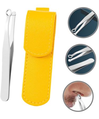 NOLITOY Nose Hair Trimmer for Men | Reusable Grooming Tool & Tweezers | Steel Clipper Set for Precise Hair Removal - Buy Online on SooperMarket.com