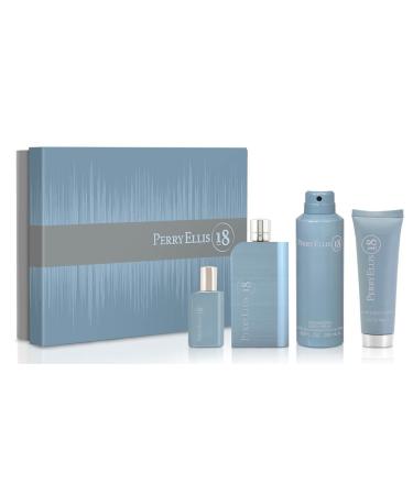 Perry Ellis Perry Ellis 18 Men 4 Pc Gift Set I0098878
