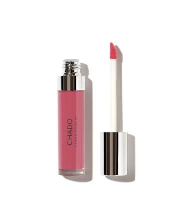 CHADO Gloss Exquis Grenade - Lip Gloss | Moisturizing Non-Sticky Lip Gloss | High Shine Tinted Lip Glaze | Cruelty Free | Paraben and Sulfate Free Pink