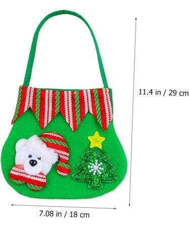 Anneome Santa Pants Treat Bags 3pcs Christmas Bag Candy Bags Cloth Goodie Bags Grocery Bags Xmas Candy Pouch Christmas Bag - Buy Online on SooperMarket.com