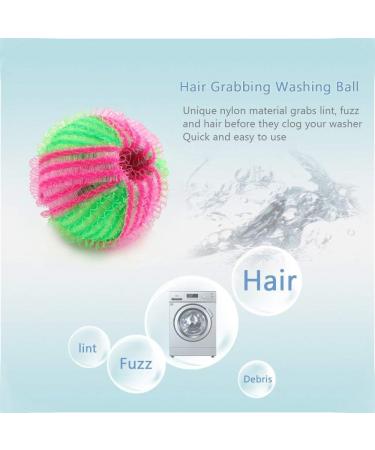 6 Pieces Washing Ball Reusable Laundry Wash Balls for Washing Machine Nylon Stain Removal Laundry Balls - Buy Online on SooperMarket.com
