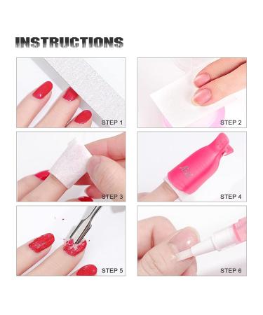Sularpek 650 Pcs Nail Wipes Cotton Pads for Gel Polish Removal with Cuticle Pusher - Lint Free Nail Art Polish Remover - Buy Online on SooperMarket.com