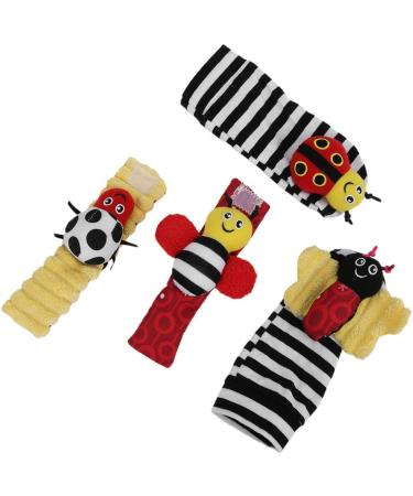 Bright Infant Soft Sock Hanging Toy | Heepdd Butterfly Ladybug Baby Socks for Kids | Baby & Toddler Outdoor Toys - Buy Online on SooperMarket.com