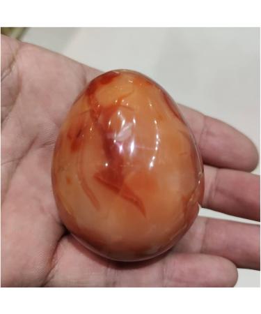 Crystal 1pc Stones Reiki 45mm Carnelian Agate Stones Orange Red Natural Sparkling Crystal Stone Stone Collection - Buy Online on SooperMarket.com