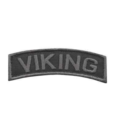 Blackout Viking Shoulder Tab Norse Heathen Army Military Morale Tactical Touch Fastener Patch