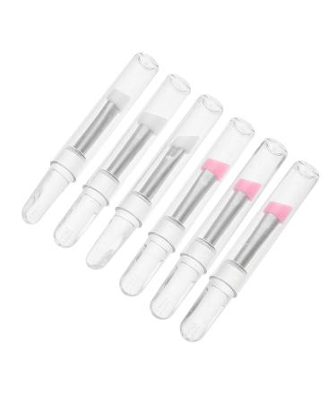 Baluue Perm Mascara Brush Lip Balm Applicator Cream Eyeshadow Brush Small Eyeshadow Brush Eye Cream Plastic