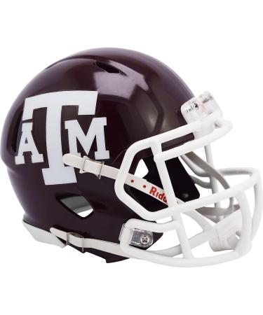 Riddell NCAA Texas A&M Aggies Maroon NCAA Riddell Speed Mini Football Helmet
