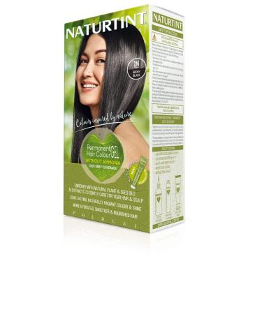 1 Box Permanent Hair Color in 1N Ebony Black - Long-Lasting Formula - Buy Online on SooperMarket.com