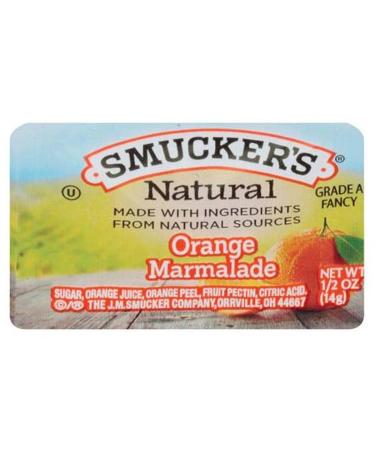 Smucker's Natural Orange Marmalade, 0.5 Ounce (Pack of 200)