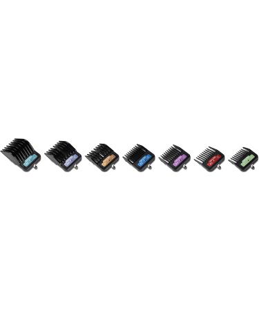 Andis 33655 Premium Clip Animal Comb Set - 7 Color Coded Combs for Ultra Edge & Ceramic Blades - Buy Online on SooperMarket.com
