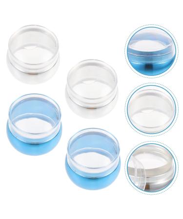 2 Sets Nail Stamp Manicure Kit - French Tip Silicone Stamper DIY Nail Beauty Accessories - Durable PVC Templates & Scraper - Buy Online on SooperMarket.com