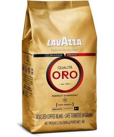 Lavazza Espresso Qualita Oro Beans 1000gm & Espresso Gran Crema Beans 1000gm(Packaging May Vary) - Buy Online on SooperMarket.com