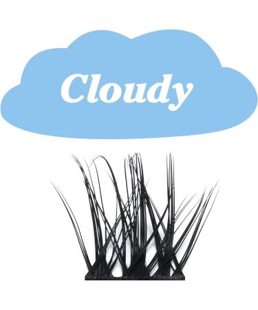 84 Pcs Lash Clusters | DIY Cluster Eyelash Extensions | Thin Band & Soft | D-16mm Cloudy - Buy Online on SooperMarket.com