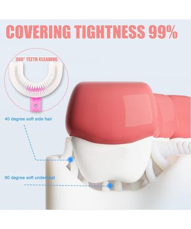 4Pack Kids Toothbrush Food Grade Soft Silicone Brush Head 360 degree Oral Teeth Cleaning Full Mouth Toothbrush Design for Toddlers and Children - Buy Online on SooperMarket.com