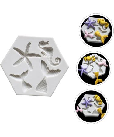 MAGICLULU DIY Baking Mold 6 Pcs Mold Silica Gel Household Polymer Clay Silicone Sweet Mould 9X7.5X0.8CMx3pcs Greyx3pcs - Buy Online on SooperMarket.com