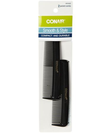 Conair Pocket Combs - Compact and Convenient Hair Styling Tools - Buy Online on SooperMarket.com