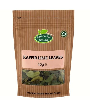 Dried Kaffir Lime Leaves 10g (Vacuum Dried) by Hatton Hill