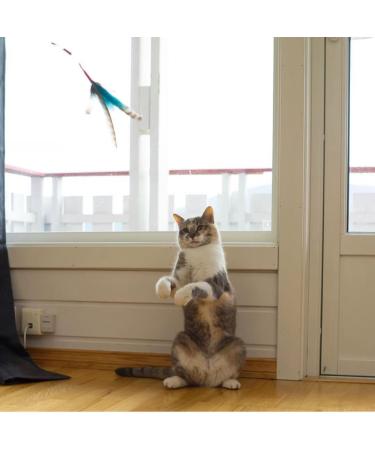 Purrs Feather Spinning Attachments 3 PACK UK made Fits PurrSuit DaBird & Frenzy Wand Cat Toys - Buy Online on SooperMarket.com