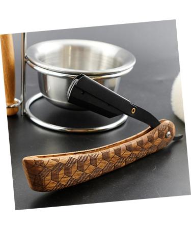 Angoily Manual Razor for Men - Premium Stainless Steel Facial Hair Shaver Mustache Trimmer & Barba Afeitadora - Buy Online on SooperMarket.com