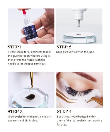 Max Bond Thin Lash Glue | High Flexibility | 1 Sec Drying Time | 6-8 Weeks Retention | 0.17fl.oz | Professional Eyelash Extension Adhesive - Buy Online on SooperMarket.com