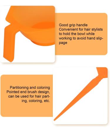 Hair Dye Color Brush and Bowl Set Hair Color Brush Mixing Bowl Kit for Hair Tint Dying Coloring Applicator - Buy Online on SooperMarket.com