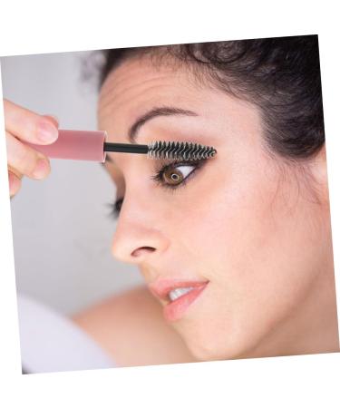 HAPINARY 40 Pcs Mascara Tube Makeup Sample Jars Portable Brush Brow Tube Abs Pink - Buy Online on SooperMarket.com
