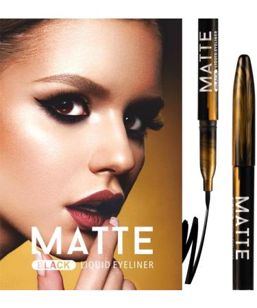 Jojomis Waterproof Liquid Eyeliner Pen Eye Makeup Liner Smudge Proof Black - Buy Online on SooperMarket.com