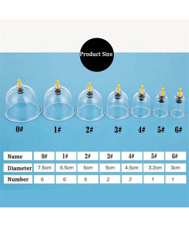 LIANGJUANG cupping set silicone cupping therapy set lure cupping therapy sets wood therapy massage tools kit Relieve Low Back Pain Blood Circulation Beautiful Packaging Non-Glass Chinese Health Vacuum - Buy Online on SooperMarket.com
