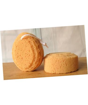 NOLITOY 5pcs Natural Bath Sponge Set | Exfoliating Loofah Pouf & Honeycomb Shower Mitt | Ideal for Adults & Babies | International Shipping Available - Buy Online on SooperMarket.com