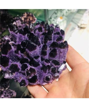 Amethyst Rough Stone Natural Amethyst Specimen Purple Quartz Stone Raw Home Decor (Size : 300-400g) HOMEZHOU - Buy Online on SooperMarket.com